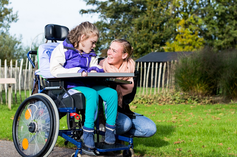 interacting with disabled sibling